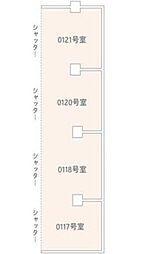 あべのベルタ北棟住宅の間取図画像