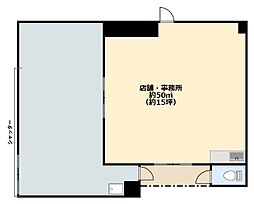 上嶋マンションの間取図画像