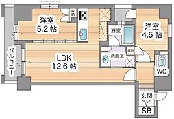 SOHO烏丸の間取図画像