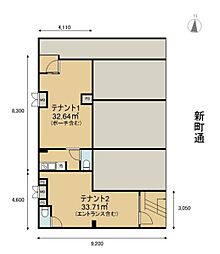 VineOakAgehaの間取図画像