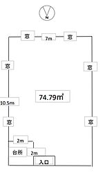 中村ビルディングの間取図画像