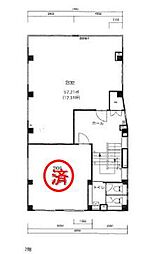 テンロクビルヂングの間取図画像