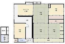 船井郡京丹波町下粟野西タンボ 5DKの間取り