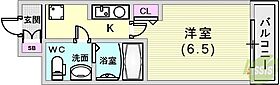 グリーン・ネス神戸駅前  ｜ 兵庫県神戸市中央区中町通3丁目（賃貸マンション1K・4階・21.42㎡） その2