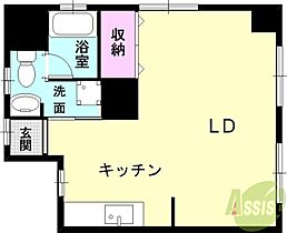 ライオンズマンション神戸元町  ｜ 兵庫県神戸市中央区元町通6丁目8-6（賃貸マンション1LDK・10階・34.96㎡） その2