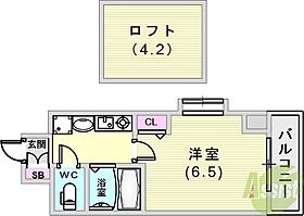 エステムコート神戸県庁前IIIフィエルテ  ｜ 兵庫県神戸市中央区下山手通7丁目13-9（賃貸マンション1K・7階・20.16㎡） その2