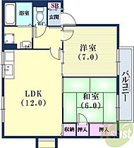 プリメール・カラト  ｜ 兵庫県神戸市北区有野町唐櫃（賃貸アパート2LDK・1階・55.32㎡） その2