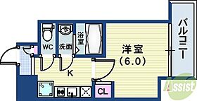 エスリード神戸三宮  ｜ 兵庫県神戸市中央区磯上通6丁目（賃貸マンション1K・7階・22.12㎡） その2