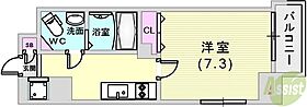 JPレジデンス神戸  ｜ 兵庫県神戸市兵庫区佐比江町11-1（賃貸マンション1K・4階・24.54㎡） その2