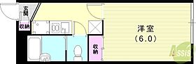 レオパレス五宮町  ｜ 兵庫県神戸市兵庫区五宮町（賃貸アパート1K・2階・19.87㎡） その2