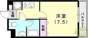 Forever Hill VII  ｜ 兵庫県神戸市北区鹿の子台南町2丁目（賃貸マンション1K・3階・24.04㎡） その2