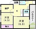 ドミールサニー緑町3号棟3階3.4万円
