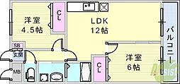 HiLLSすずらん 2階