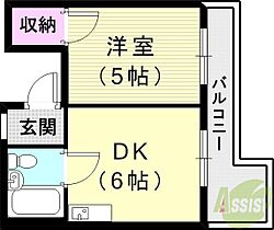 パレスヒラノ  ｜ 兵庫県神戸市兵庫区下祇園町32-6（賃貸マンション1DK・3階・24.00㎡） その2