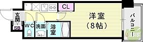 LIVIAZ KOBE SOLEIL  ｜ 兵庫県神戸市兵庫区西出町（賃貸マンション1K・8階・25.65㎡） その2