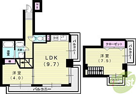 プリオーレ神戸II  ｜ 兵庫県神戸市中央区相生町4丁目3-9（賃貸マンション2LDK・9階・50.71㎡） その2