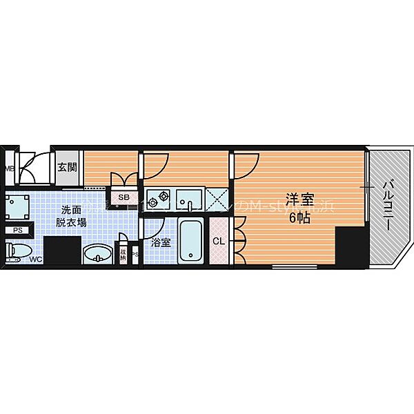 リーガル南船場3 ｜大阪府大阪市中央区南船場１丁目(賃貸マンション1K・15階・30.67㎡)の写真 その2