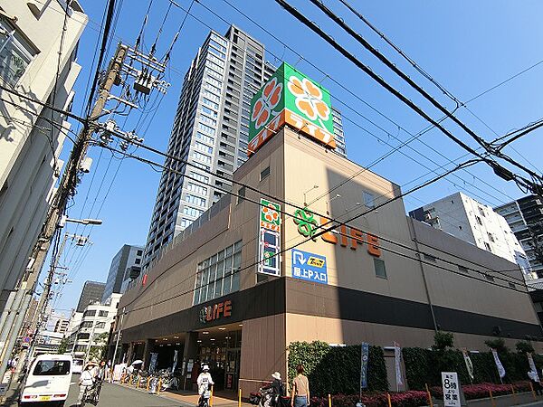 画像22:ライフ 堺筋本町店（342m）