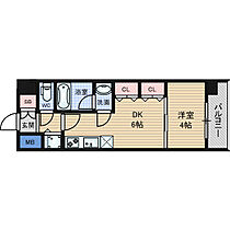 大阪府大阪市中央区淡路町４丁目（賃貸マンション1DK・10階・27.76㎡） その2