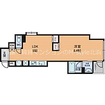 フェリス北浜  ｜ 大阪府大阪市中央区淡路町１丁目（賃貸マンション1LDK・11階・40.91㎡） その2