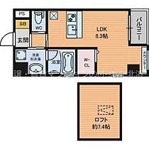 アミティエ扇町リアン  ｜ 大阪府大阪市北区同心２丁目（賃貸マンション1R・8階・30.15㎡） その2