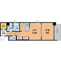 セイル淀屋橋  ｜ 大阪府大阪市中央区平野町２丁目（賃貸マンション1LDK・9階・41.57㎡） その2