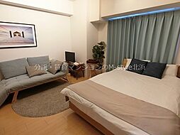 エグゼ天王寺II 4階1Kのリビング/ダイニング