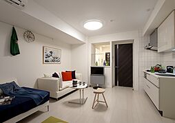 レジディアタワー上池袋（タワー棟） 18階1LDKのリビング/ダイニング