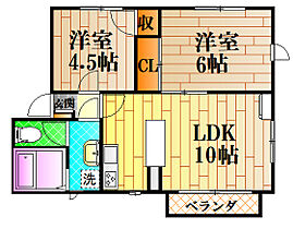 ルナハイツ参番館  ｜ 広島県広島市安佐北区可部2丁目（賃貸アパート2LDK・2階・50.00㎡） その2