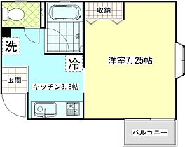 クレスト 203 ｜ 神奈川県横須賀市船越町6丁目56（賃貸マンション1K・2階・23.90㎡） その2