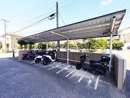 バイク置き場