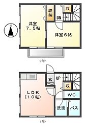 ハイム158メゾネット 1階/-
