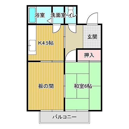 Sコーポ8_間取り_0