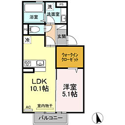 グランブルー沖代 2階