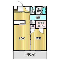 ハートリーフ　T　　B棟 202 ｜ 大分県中津市蛎瀬（賃貸アパート1LDK・2階・40.02㎡） その2
