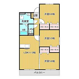 RSRレジデンス中津 5階