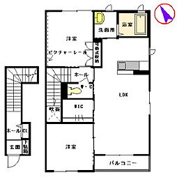 クレセオ 2階