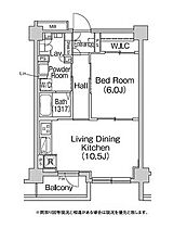 コンフォリア市谷薬王寺 203 ｜ 東京都新宿区市谷薬王寺町74（賃貸マンション1LDK・2階・43.96㎡） その2