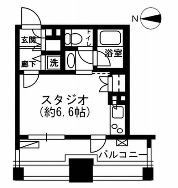 レジディア市ヶ谷 306｜東京都新宿区市谷本村町(賃貸マンション1R・3階・21.62㎡)の写真 その2