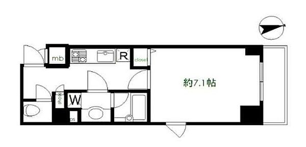 パレステュディオ御茶ノ水駿河台参番館 407｜東京都千代田区神田錦町３丁目(賃貸マンション1K・4階・26.44㎡)の写真 その2