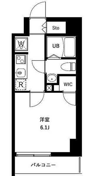 アーバンパークお花茶屋 1006｜東京都葛飾区宝町１丁目(賃貸マンション1K・10階・21.28㎡)の写真 その2