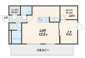 Fullea神楽坂（フレア神楽坂） 501 ｜ 東京都新宿区矢来町4-2-12（賃貸マンション1LDK・4階・46.37㎡） その2