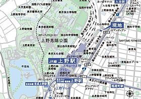 ルフォンプログレ上野公園 1202 ｜ 東京都台東区上野７丁目14-8（賃貸マンション1LDK・12階・38.19㎡） その17