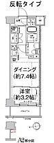 エルフォルテ東日暮里 407 ｜ 東京都荒川区東日暮里３丁目3-14（賃貸マンション1DK・4階・25.51㎡） その2