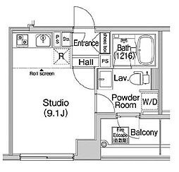 間取図画像 ワンルーム
