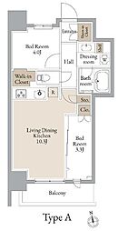 JMF-Residence浅草橋三丁目 2LDKの間取図画像