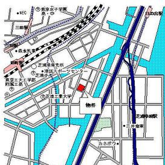 パークタワー芝浦ベイワード アーバンウイング 2601｜東京都港区芝浦２丁目(賃貸マンション3LDK・26階・86.65㎡)の写真 その24