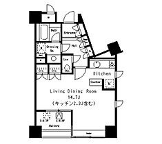 パークアクシス麻布仙台坂 303 ｜ 東京都港区南麻布１丁目4-3（賃貸マンション1K・3階・39.74㎡） その2