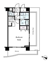 グランド・ガーラ西麻布 1101 ｜ 東京都港区西麻布１丁目12-3（賃貸マンション1R・11階・31.16㎡） その2