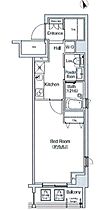 カバナ北参道 307 ｜ 東京都渋谷区千駄ヶ谷４丁目15-4（賃貸マンション1K・3階・32.77㎡） その2